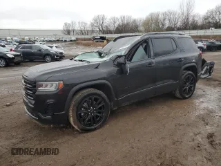 2023 GMC Acadia SLE with VIN 1GKKNRL48PZ106011, listed as a Copart auction lot 49631875 with 57,083 mi miles and Salvage title. Bid and sale history available at DreamBid. Image 1.