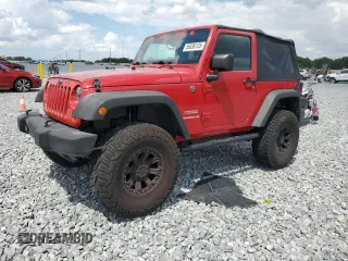 2012 Jeep Wrangler Sport with VIN 1C4GJWAGXCL171903, listed as a Copart auction lot 55036135 with Not Provided miles and Salvage Title. Bid and sale history available at carsss.com. Image 1.
