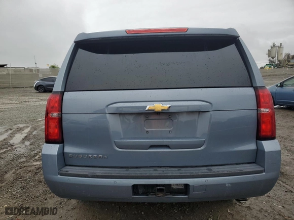 2015 Chevrolet Suburban LS with VIN 1GNSCHKC6FR683906, listed as a Copart auction lot 45128465 with 0 mi miles and Non Repairable. Bid and sale history available at carsss.com. Image 6.