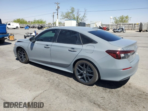 2025 Honda Civic Sport with VIN 2HGFE2F5XSH509264, listed as a Copart auction lot 53260775 with 17,169 mi miles and Salvage title. Bid and sale history available at DreamBid. Image 2.