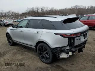 2019 Land Rover Range Rover Velar S with VIN SALYB2FVXKA221154, listed as a Copart auction lot 42615465 with 56,435 mi miles and Salvage title. Bid and sale history available at DreamBid. Image 2.