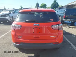 2017 Jeep Compass Sport with VIN 3C4NJDAB1HT628125, listed as a IAAI auction lot 42218375 with 52,415 mi miles and . Bid and sale history available at DreamBid. Image 16.