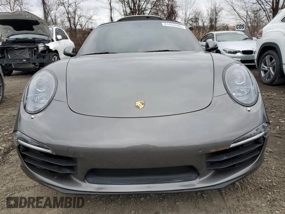 2016 Porsche 911 Carrera with VIN WP0CA2A91GS141127, listed as a Copart auction lot 41455595 with Not Provided miles and Non Repairable. Bid and sale history available at carsss.com. Image 5.