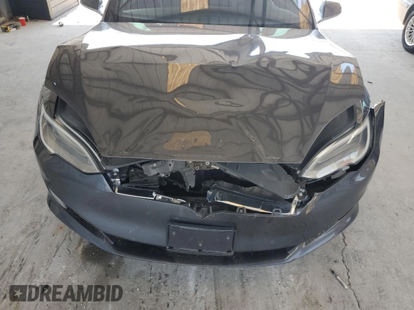 2017 Tesla Model S 60 with VIN 5YJSA1E14HF218274, listed as a Copart auction lot 48485405 with 126,451 mi miles and Salvage title. Bid and sale history available at DreamBid. Image 11.
