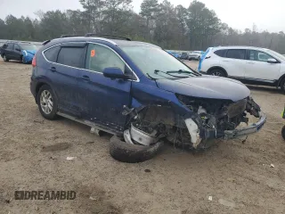 2015 Honda CR-V EX-L with VIN 2HKRM3H77FH517953, listed as a Copart auction lot 42214095 with 0 mi miles and Salvage Title. Bid and sale history available at carsss.com. Image 4.