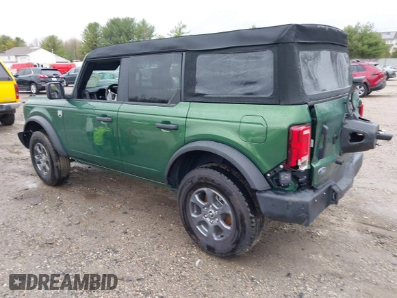 2024 Ford Bronco Big Bend with VIN 1FMDE7BHXRLA69347, listed as a IAAI auction lot 41957911 with Not Provided miles and . Bid and sale history available at DreamBid. Image 3.
