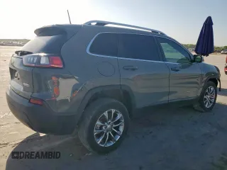 2020 Jeep Cherokee Latitude Plus with VIN 1C4PJLLB3LD577645, listed as a Copart auction lot 52131195 with 38,340 mi miles and Salvage Title. Bid and sale history available at carsss.com. Image 3.