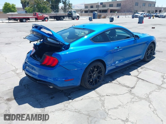 2019 Ford Mustang EcoBoost with VIN 1FA6P8TH7K5119181, listed as a IAAI auction lot 42531504 with 80,292 mi miles and . Bid and sale history available at DreamBid. Image 4.