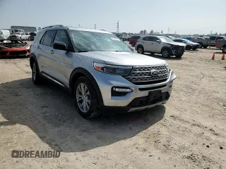 2022 Ford Explorer Limited with VIN 1FMSK7FH1NGA79598, listed as a Copart auction lot 45244325 with 56,275 mi miles and Salvage Title. Bid and sale history available at carsss.com. Image 12.