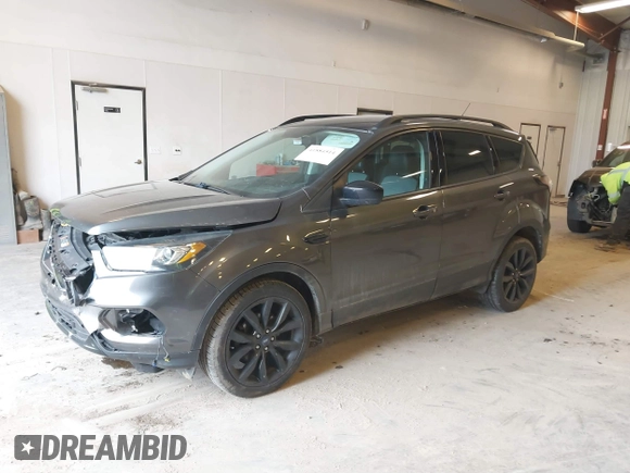 2017 Ford Escape SE with VIN 1FMCU0GD1HUC33119, listed as a IAAI auction lot 41884514 with 99,537 mi miles. Bid and sale history available at carsss.com. Image 2.