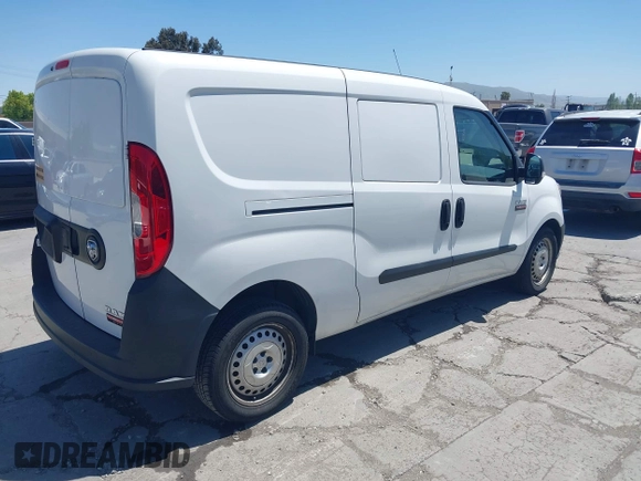 2020 Ram ProMaster City Cargo Tradesman with VIN ZFBHRFAB8L6P39648, listed as a IAAI auction lot 42184302 with 109,563 mi miles and . Bid and sale history available at DreamBid. Image 4.