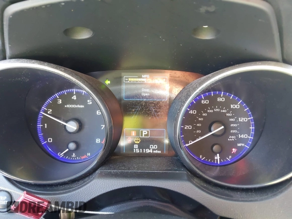 2016 Subaru Outback Premium with VIN 4S4BSBHC0G3329539, listed as a IAAI auction lot 42432919 with 151,194 mi miles and . Bid and sale history available at DreamBid. Image 15.