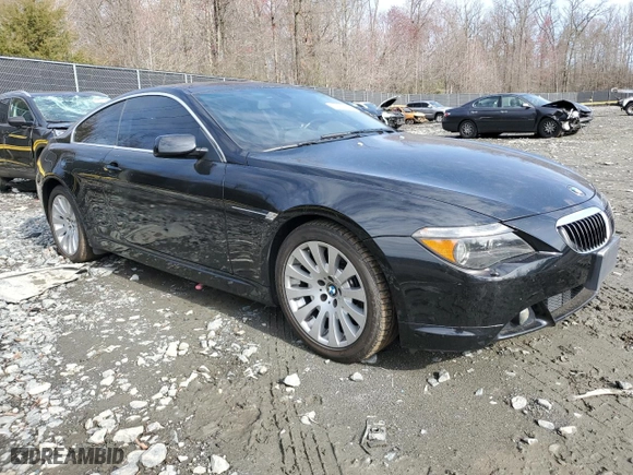 2004 BMW 6 Series 645Ci with VIN WBAEH73424B189067, listed as a Copart auction lot 49150505 with 97,832 mi miles and Clean Title. Bid and sale history available at carsss.com. Image 4.