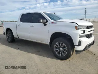 2021 Chevrolet Silverado 1500 RST with VIN 3GCUYEET4MG159681, listed as a Copart auction lot 47451705 with 107,966 mi miles and Salvage Title. Bid and sale history available at carsss.com. Image 4.