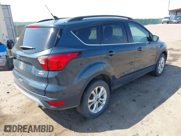 2019 Ford Escape SEL with VIN 1FMCU9HD5KUC35398, listed as a IAAI auction lot 42048986 with 101,609 mi miles. Bid and sale history available at carsss.com. Image 4.