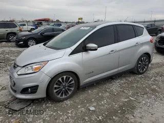 2018 Ford C-Max Titanium with VIN 1FADP5DU6JL102870, listed as a Copart auction lot 77641264 with 115,060 mi miles and Salvage Title. Bid and sale history available at DreamBid. Image 1.