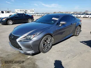 2016 Lexus RC 350 with VIN JTHHE5BC9G5014242, listed as a Copart auction lot 45671575 with 102,247 mi miles and Salvage Title. Bid and sale history available at carsss.com. Image 1.