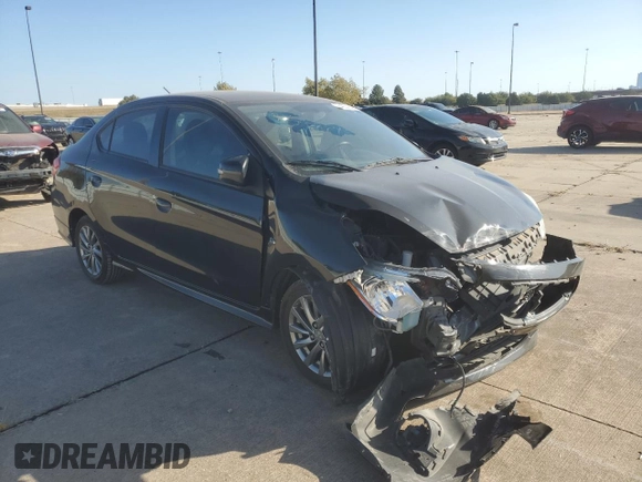 2018 Mitsubishi Mirage G4 SE with VIN ML32F4FJ6JHF05287, listed as a Copart auction lot 76420434 with 95,829 mi miles and Salvage Title. Bid and sale history available at carsss.com. Image 4.