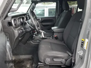 2022 Jeep Gladiator Texas Trail with VIN 1C6HJTAG4NL170016, listed as a Copart auction lot 44982765 with 35,542 mi miles and Salvage title. Bid and sale history available at DreamBid. Image 7.