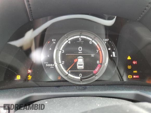 2019 Lexus ES with VIN 58ABZ1B17KU007408, listed as a Copart auction lot 46005325 with 50,084 mi miles and Salvage Title. Bid and sale history available at carsss.com. Image 9.