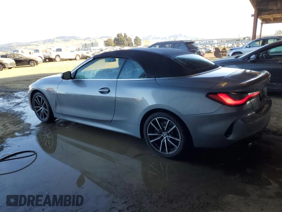 2024 BMW 4 Series 430i xDrive with VIN WBA43AT06RCP09938, listed as a Copart auction lot 42405865 with 22,254 mi miles and Clean Title. Bid and sale history available at carsss.com. Image 2.