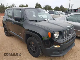 2018 Jeep Renegade Sport with VIN ZACCJAAB9JPG81478, listed as a IAAI auction lot 41952789 with 154,768 mi miles and . Bid and sale history available at DreamBid. Image 1.