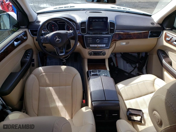 2019 Mercedes-Benz GLS with VIN 4JGDF6EE0KB220393, listed as a Copart auction lot 49040695 with 130,331 mi miles and Salvage Title. Bid and sale history available at carsss.com. Image 8.