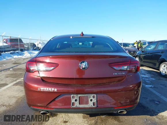 2019 Buick Regal Preferred II with VIN W04GM6SX0K1008235, listed as a IAAI auction lot 41315020 with 77,008 mi miles and . Bid and sale history available at DreamBid. Image 17.
