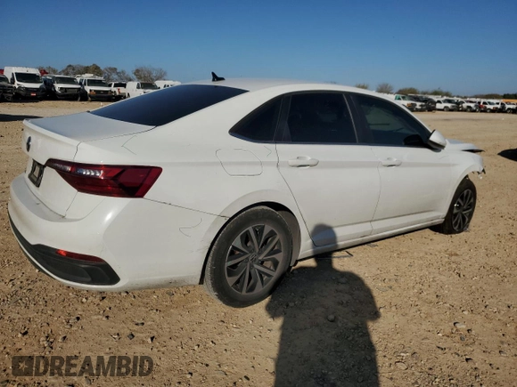 2023 Volkswagen Jetta S with VIN 3VW4M7BU2PM051275, listed as a Copart auction lot 85768704 with 27,626 mi miles and Salvage title. Bid and sale history available at DreamBid. Image 3.