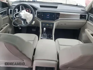 2021 Volkswagen Atlas SEL with VIN 1V2BR2CA2MC595550, listed as a Copart auction lot 45566115 with 57,244 mi miles and Salvage title. Bid and sale history available at DreamBid. Image 8.