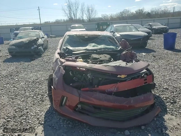2017 Chevrolet Camaro 1LT with VIN 1G1FB1RS4H0151717, listed as a Copart auction lot 46521145 with 0 mi miles and Salvage Title. Bid and sale history available at carsss.com. Image 10.