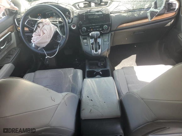 2018 Honda CR-V EX-L with VIN 7FARW2H86JE021745, listed as a Copart auction lot 52925385 with 52,934 mi miles and Salvage Title. Bid and sale history available at carsss.com. Image 8.