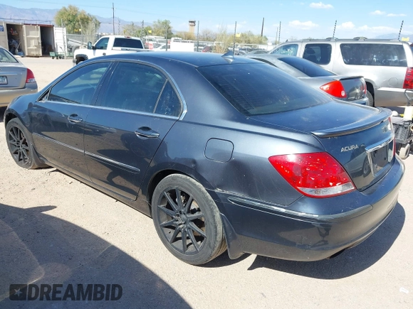 2005 Acura RL with VIN JH4KB16505C020703, listed as a IAAI auction lot 42599373 with Not provided miles and . Bid and sale history available at DreamBid. Image 3.