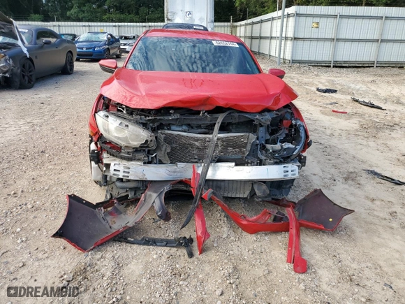 2017 Honda Civic Hatchback LX with VIN SHHFK7H25HU230535, listed as a Copart auction lot 62652744 with NaN miles and Salvage Title. Bid and sale history available at carsss.com. Image 5.