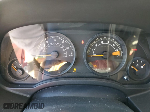 2015 Jeep Compass Sport with VIN 1C4NJCBBXFD116049, listed as a Copart auction lot 73225884 with 115,299 mi miles and Clean Title. Bid and sale history available at carsss.com. Image 9.