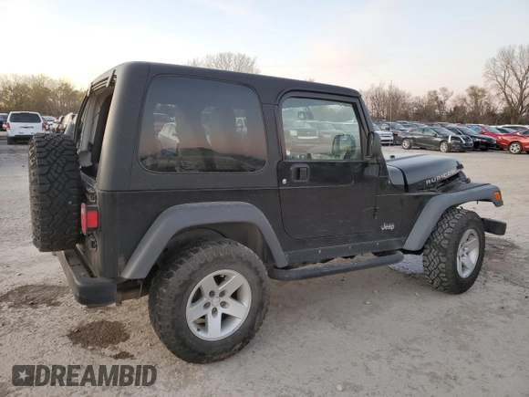 2005 Jeep Wrangler Rubicon with VIN 1J4FA69S55P317666, listed as a Copart auction lot 81782754 with 119,954 mi miles and Salvage Title. Bid and sale history available at carsss.com. Image 3.