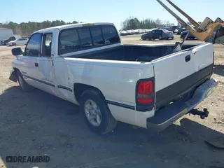 1996 Dodge Ram 1500 with VIN 1B7HC13Z3TJ119296, listed as a IAAI auction lot 41698632 with 186,256 mi miles. Bid and sale history available at carsss.com. Image 3.