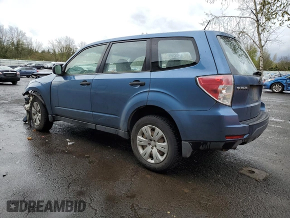 2009 Subaru Forester X with VIN JF2SH61649G709074, listed as a Copart auction lot 51992695 with Not provided miles and Salvage title. Bid and sale history available at DreamBid. Image 2.
