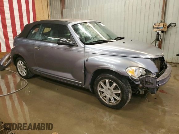 2007 Chrysler PT Cruiser with VIN 3C3JY45X67T582908, listed as a Copart auction lot 77764934 with 187,604 mi miles and Salvage Title. Bid and sale history available at carsss.com. Image 4.