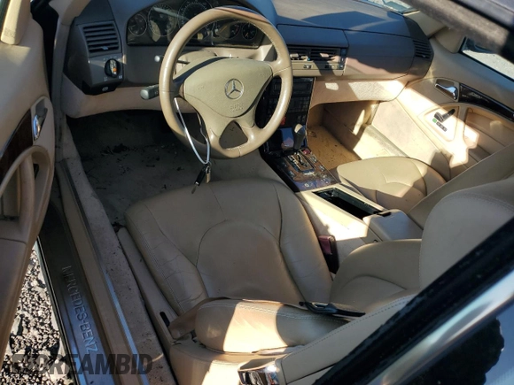 2002 Mercedes-Benz SL-Class with VIN WDBFA68F42F204673, listed as a Copart auction lot 79391964 with 0 mi miles and Salvage Title. Bid and sale history available at carsss.com. Image 8.