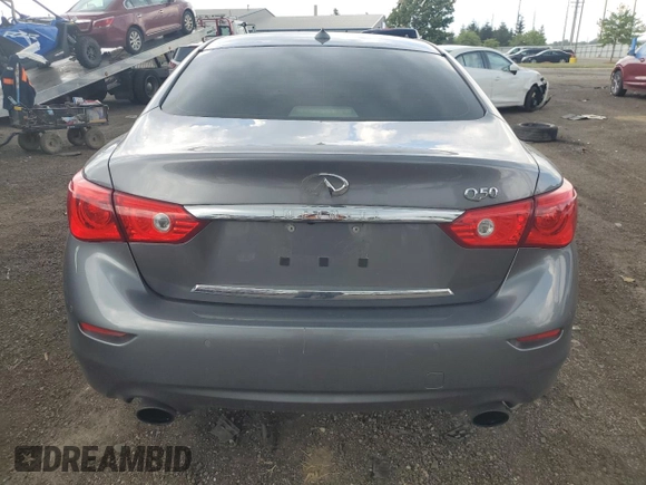 2017 Infiniti Q50 Premium with VIN JN1EV7AP6HM731468, listed as a Copart auction lot 61979495 with 118,166 mi miles and Clean title. Bid and sale history available at DreamBid. Image 6.