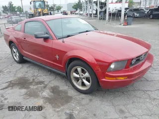 2008 Ford Mustang Deluxe with VIN 1ZVHT80N985100100, listed as a IAAI auction lot 42450593 with 164,853 mi miles and . Bid and sale history available at DreamBid. Image 1.