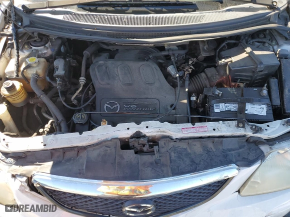 2003 Mazda MPV LX with VIN JM3LW28A330335382, listed as a Copart auction lot 74640944 with 209,833 mi miles and Salvage Title. Bid and sale history available at carsss.com. Image 12.