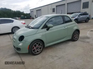 2013 FIAT 500 Sport with VIN 3C3CFFBR1DT554865, listed as a Copart auction lot 58783695 with 87,235 mi miles and Salvage title. Bid and sale history available at DreamBid. Image 1.