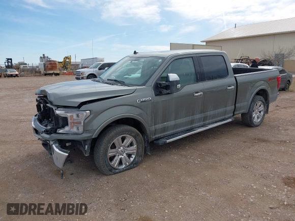 2019 Ford F-150 XL with VIN 1FTFW1E41KKE36759, listed as a IAAI auction lot 41728565 with 51,454 mi miles. Bid and sale history available at carsss.com. Image 2.