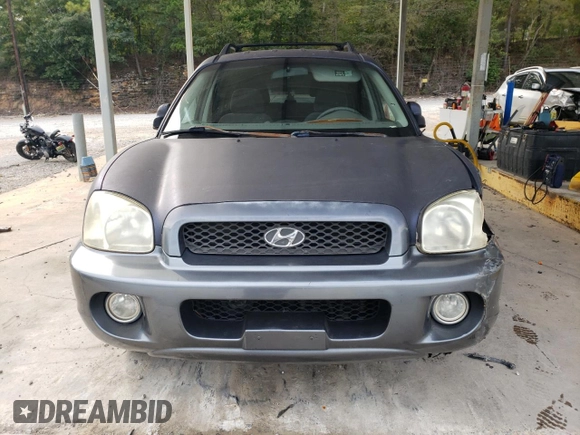 2004 Hyundai Santa Fe GLS with VIN KM8SC13D84U748073, listed as a Copart auction lot 74749424 with 216,354 mi miles and Salvage Title. Bid and sale history available at carsss.com. Image 5.