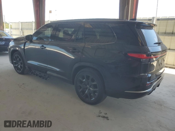 2024 Lexus TX 500h F Sport Premium with VIN 5TDABAB67RS003588, listed as a Copart auction lot 57474385 with Not provided miles and Salvage title. Bid and sale history available at DreamBid. Image 2.