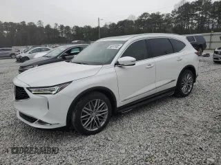 2023 Acura MDX w/Advance Package with VIN 5J8YE1H87PL022852, listed as a Copart auction lot 88914165 with 24,683 mi miles and Salvage Title. Bid and sale history available at carsss.com. Image 1.