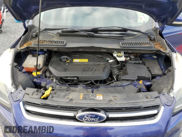 2014 Ford Escape Titanium with VIN 1FMCU9JX2EUB16376, listed as a Copart auction lot 56176425 with 115,265 mi miles and Clean Title. Bid and sale history available at DreamBid. Image 12.
