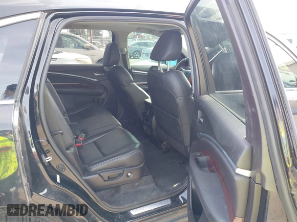 2014 Acura MDX Tech Pkg with VIN 5FRYD3H40EB017310, listed as a IAAI auction lot 41846635 with 130,734 mi miles. Bid and sale history available at carsss.com. Image 8.